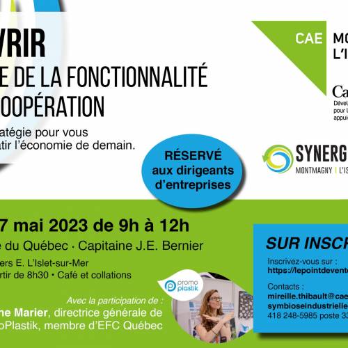 Forum en économie de la fonctionnalité et de la coopération, un modèle d’affaire à succès!